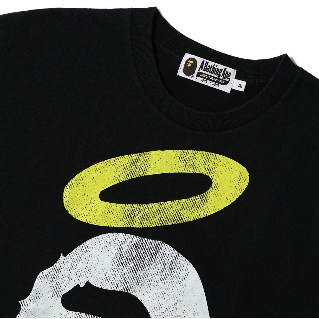 A BATHING APE(アベイシングエイプ)のA BATHING BAPE UNION APE HEAD TEE 黒 Sサイズ メンズのトップス(Tシャツ/カットソー(半袖/袖なし))の商品写真