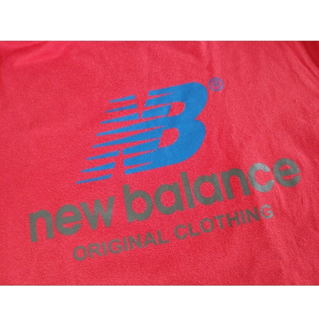 New Balance(ニューバランス)のNew Balance　七分丈Tシャツ　Lサイズ(キッズ160cm) スポーツ/アウトドアのランニング(ウェア)の商品写真