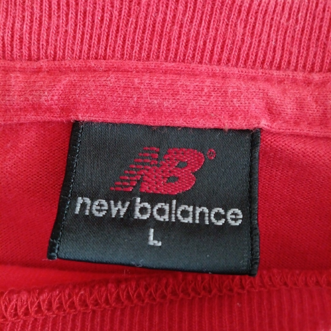 New Balance(ニューバランス)のNew Balance　七分丈Tシャツ　Lサイズ(キッズ160cm) スポーツ/アウトドアのランニング(ウェア)の商品写真