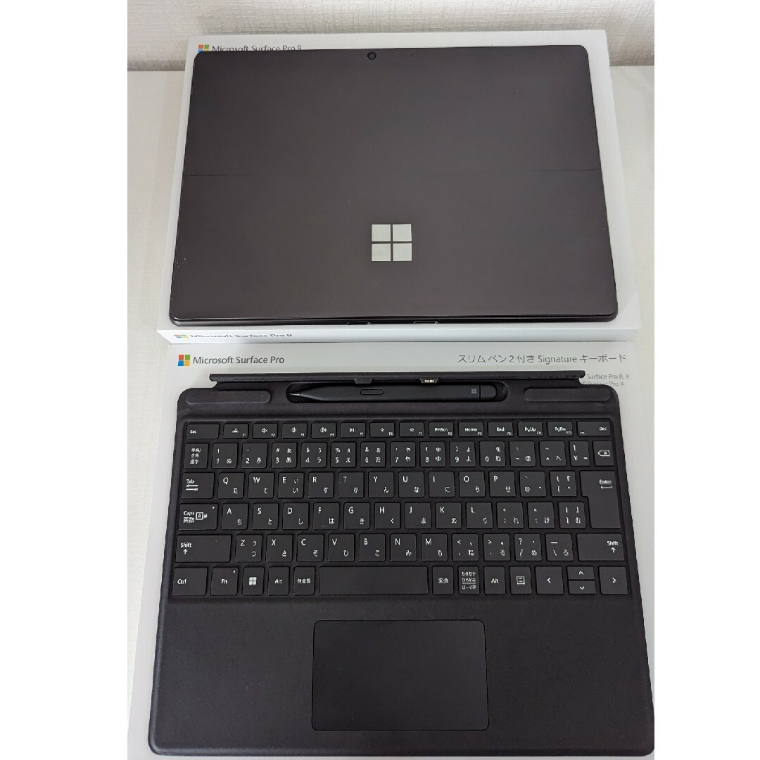 Microsoft(マイクロソフト)のSurface Pro 9 Core i5/8GB/256GB グラファイト スマホ/家電/カメラのPC/タブレット(ノートPC)の商品写真