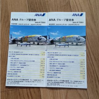 エーエヌエー(ゼンニッポンクウユ)(ANA(全日本空輸))のANA グループ優待 2枚(その他)