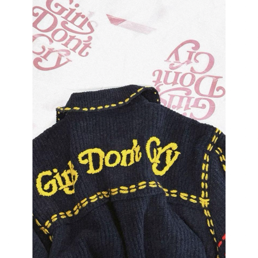 Girls Don't Cry(ガールズドントクライ)のLサイズ　新品　PHINGERIN × Girls Don’t Cry メンズのトップス(ニット/セーター)の商品写真