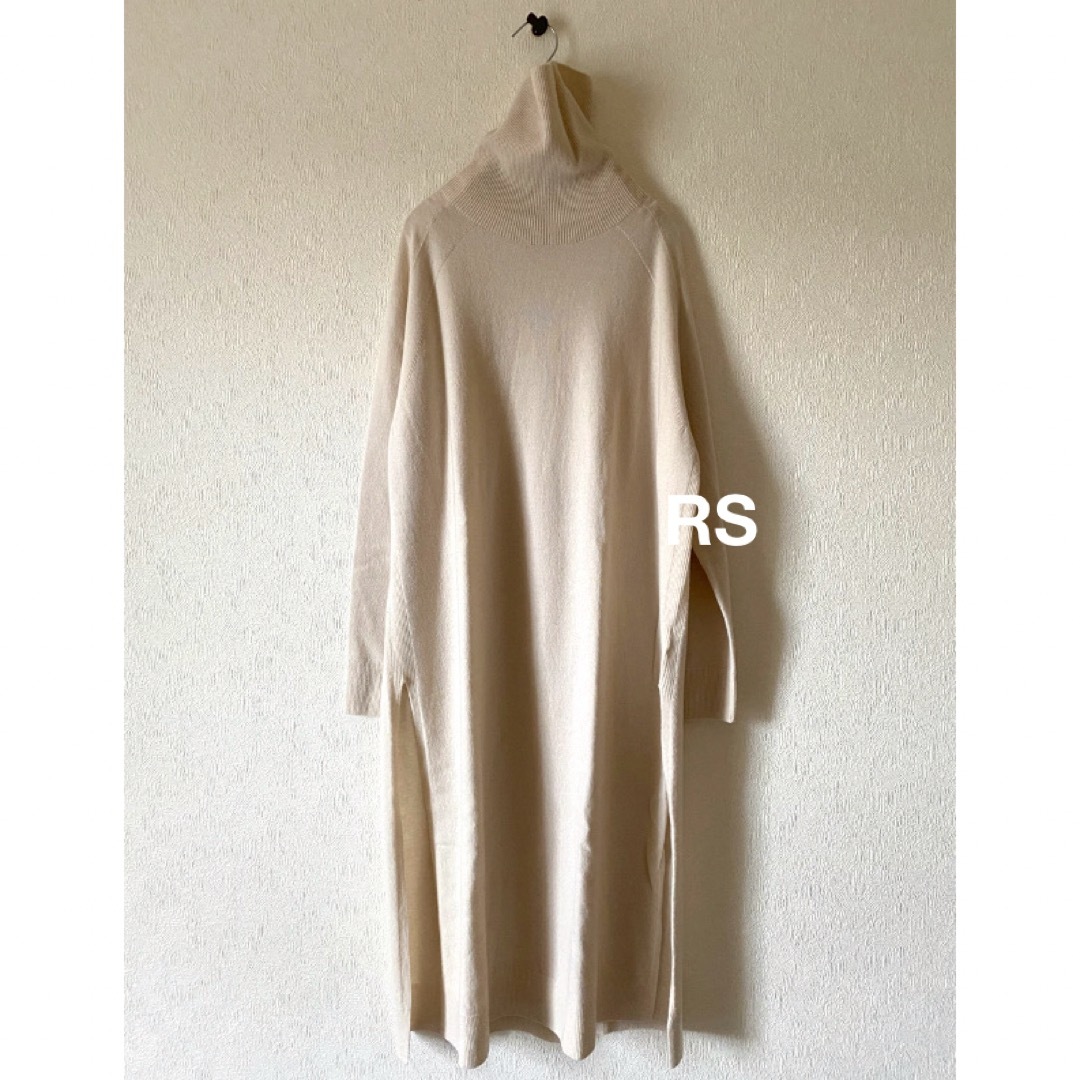 UPPERHIGHTSDeuxieme Classe Lightbeige knit ワンピース✨️