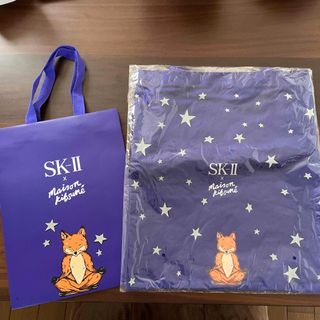 エスケーツー(SK-II)のSK-II  maison kitsune 限定トートバッグ&ショッパー(トートバッグ)