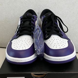 ジョーダン(Jordan Brand（NIKE）)のナイキ エアジョーダン1 ロー ゴルフ "コートパープル"(スニーカー)