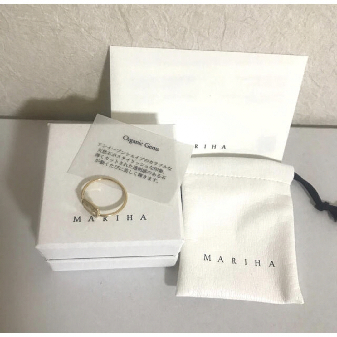 MARIHA(マリハ)の美品♡MARIHA♡Organic Gemsリング♡ゴールドルチルクオーツ レディースのアクセサリー(リング(指輪))の商品写真