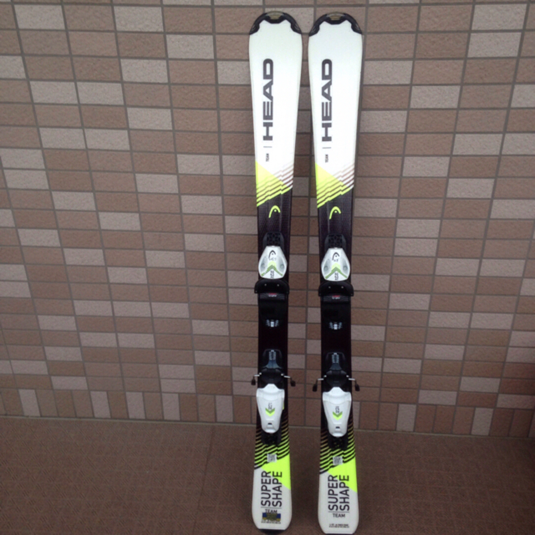 ★新品★HEAD V-SHAPE TEAM 117cm ジュニア用スキー板スキー