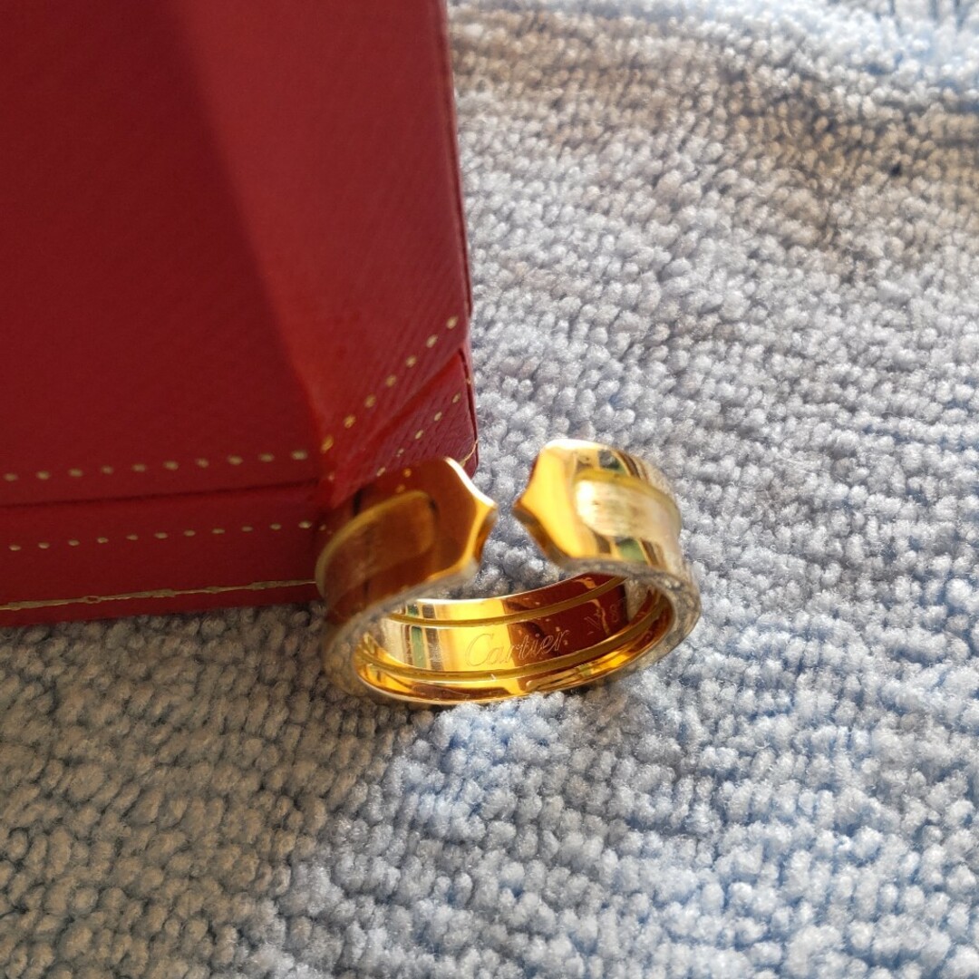 Cartier(カルティエ)のCartier カルティエ 2C K18イエローゴールド レディースのアクセサリー(リング(指輪))の商品写真