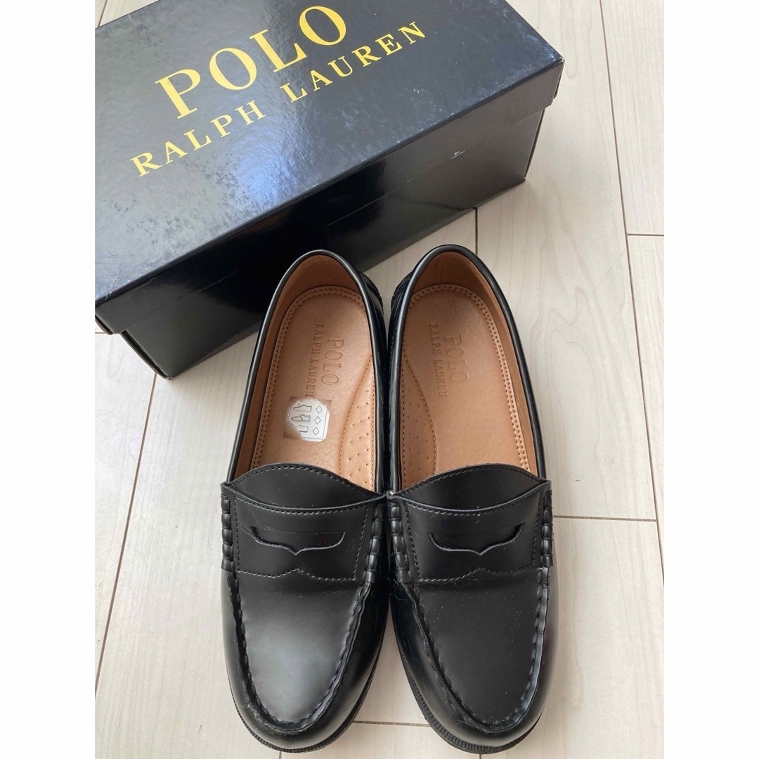 POLO RALPH LAUREN(ポロラルフローレン)の1107様専用🧡ローファー　23.5 ラルフローレン キッズ/ベビー/マタニティのキッズ靴/シューズ(15cm~)(ローファー)の商品写真