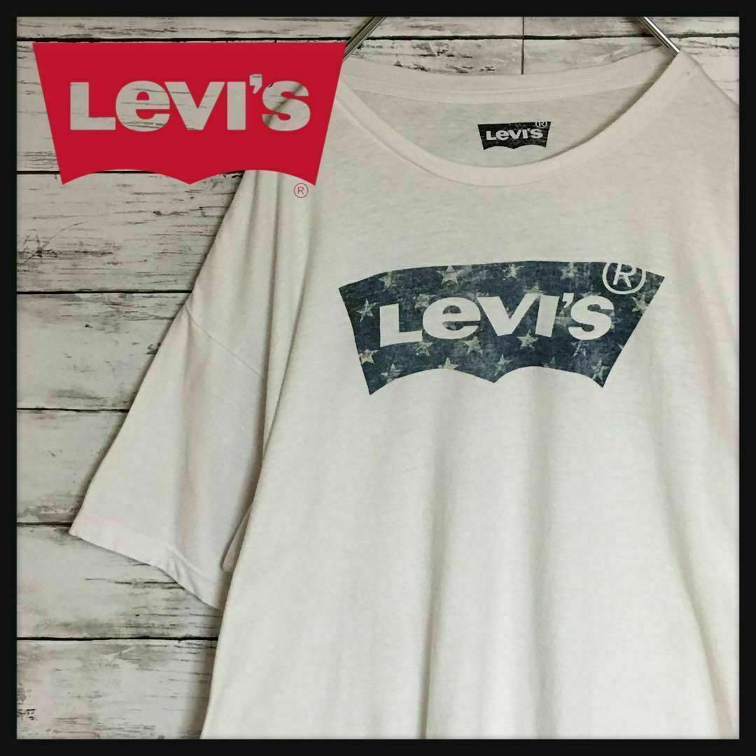 Levi's(リーバイス)の【メキシコ製ビンテージ】リーバイス　半袖ロゴプリントTシャツ　2XL E602 メンズのトップス(Tシャツ/カットソー(半袖/袖なし))の商品写真