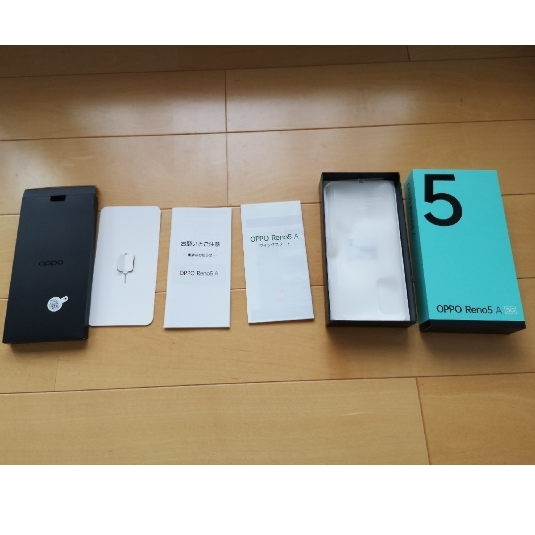 OPPO - 【美品】OPPO Reno5 A シルバーブラック Y!mobile版の通販 by