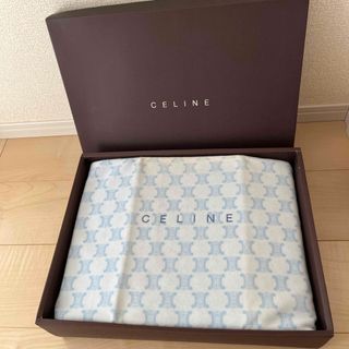 セリーヌ(celine)の《CELINE》新品未使用ソフトコットンボアシーツ　シングル(シーツ/カバー)