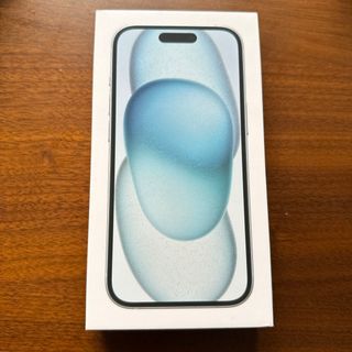 アイフォーン(iPhone)の【箱のみ】アップル iPhone15 512GB ブルー(その他)