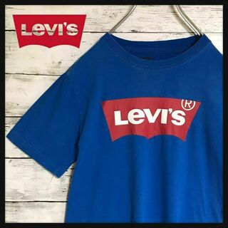リーバイス(Levi's)の【人気定番】リーバイス　センターデカロゴTシャツ　ブルー　K456(Tシャツ/カットソー)