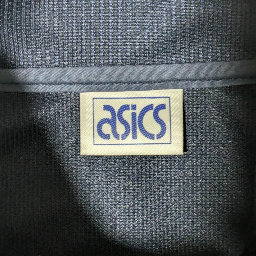 asics(アシックス)の90s ビンテージ ASICS スカイブルー トラックトップジャージ y2k メンズのトップス(ジャージ)の商品写真