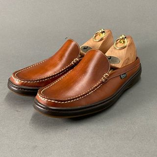 パラブーツ(Paraboot)の1L10 Paraboot パラブーツ BAHAMAS バハマ サンダル 6 1/2(25～25.5cm相当) ブラウン レザー スリッポン スニーカー シューズ(サンダル)