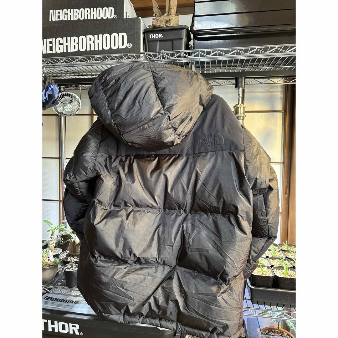 THE NORTH FACE(ザノースフェイス)のTHE NORTH FACEウィンドストッパー ヌプシブラック Mサイズ メンズのジャケット/アウター(ダウンジャケット)の商品写真