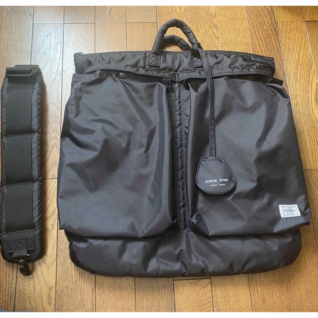 HYKE(ハイク)のHYKE porter ハイク　ポーター　ヘルメットバッグ　helmetbag レディースのバッグ(ショルダーバッグ)の商品写真