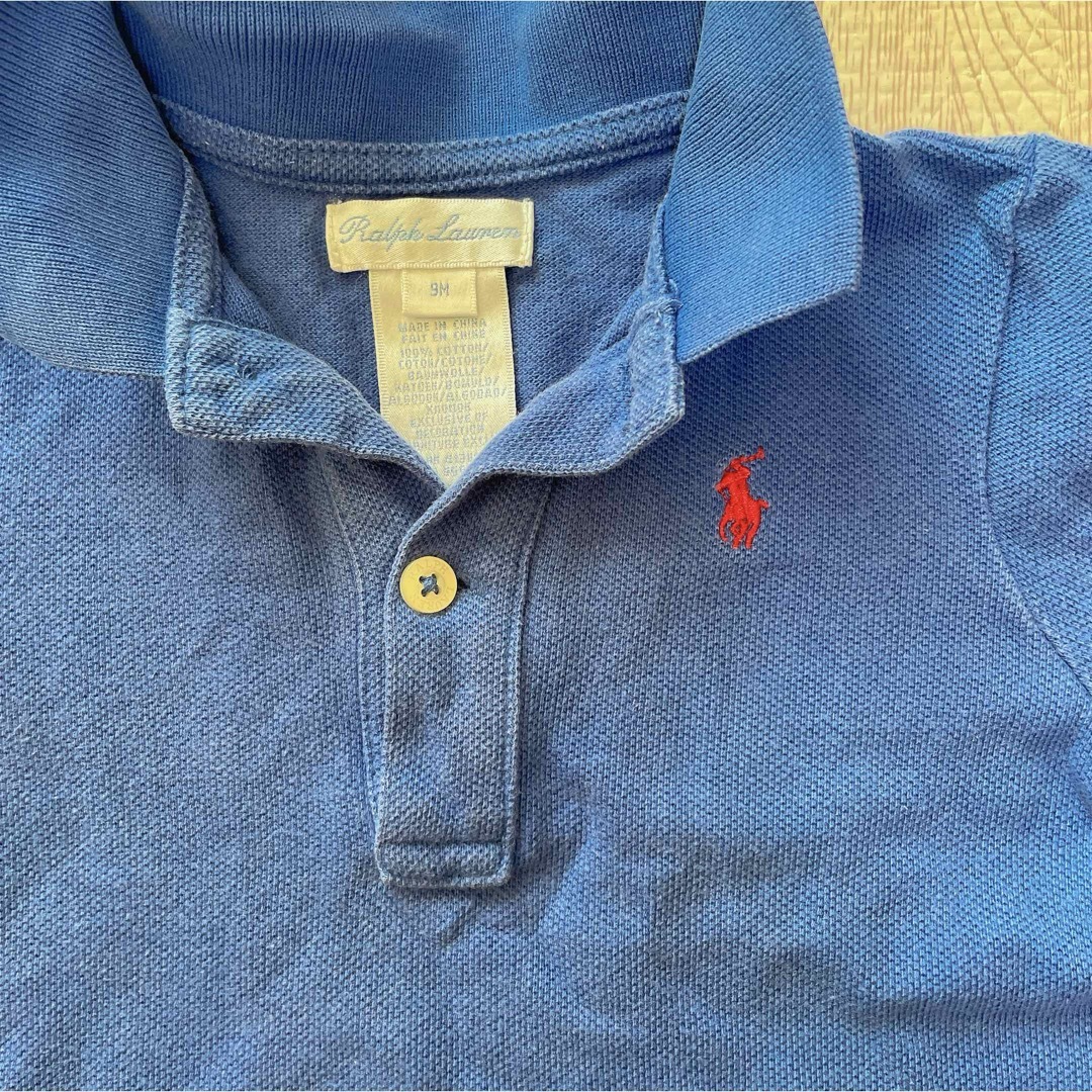 POLO RALPH LAUREN(ポロラルフローレン)のラルフローレン　ポロシャツ　サイズ80  キッズ/ベビー/マタニティのベビー服(~85cm)(シャツ/カットソー)の商品写真