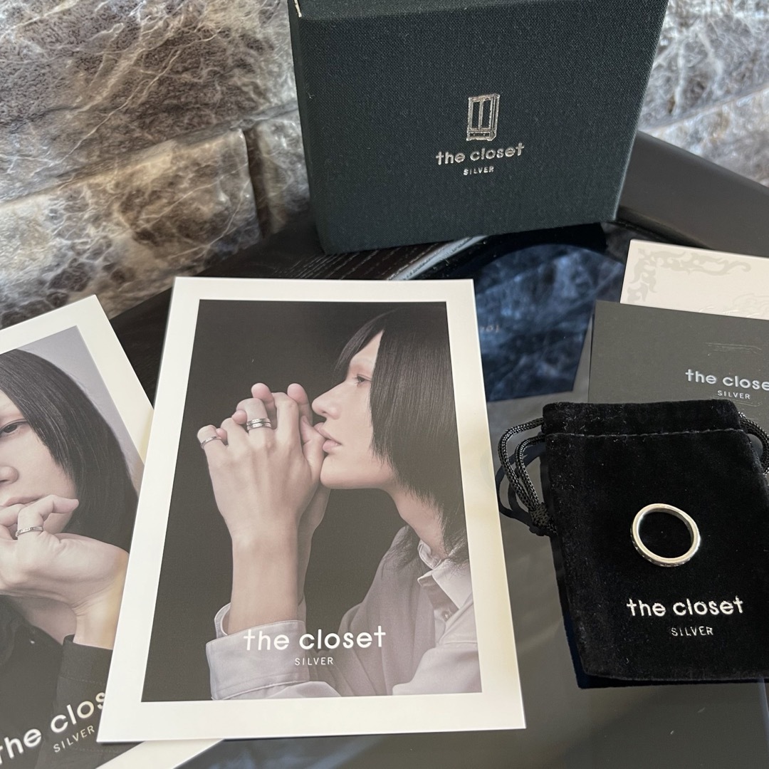 The Closet(ザクローゼット)の【the closet SILVER】”life is beautyful"  レディースのアクセサリー(リング(指輪))の商品写真