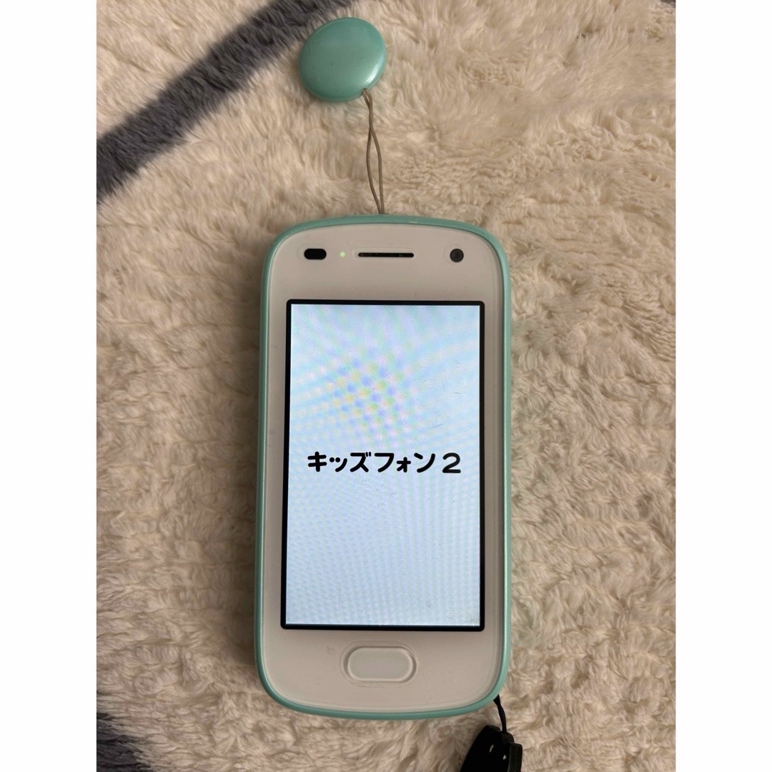 【超美品】ソフトバンク Softbank キッズフォン2 イエロー　充電器付き