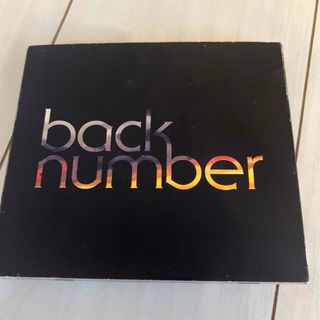 バックナンバー(BACK NUMBER)のback number blues 初回限定盤(ポップス/ロック(邦楽))