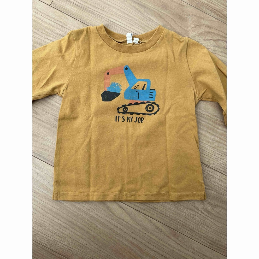 100サイズ　男の子　ロンT キッズ/ベビー/マタニティのキッズ服男の子用(90cm~)(Tシャツ/カットソー)の商品写真