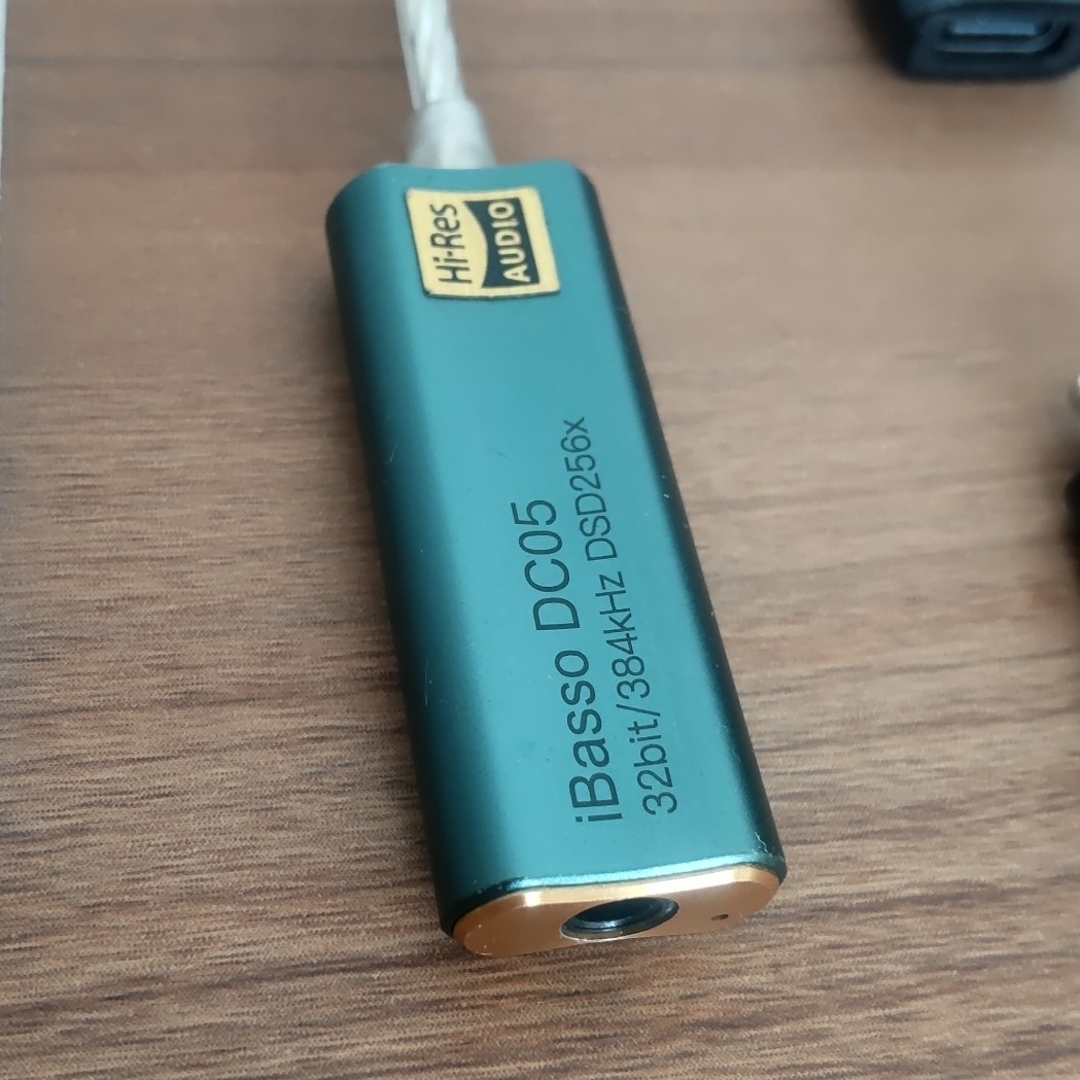 iBasso Audio(アイバッソオーディオ)のiBasso Audio ヘッドホンアンプ DC05GREEN スマホ/家電/カメラのオーディオ機器(アンプ)の商品写真