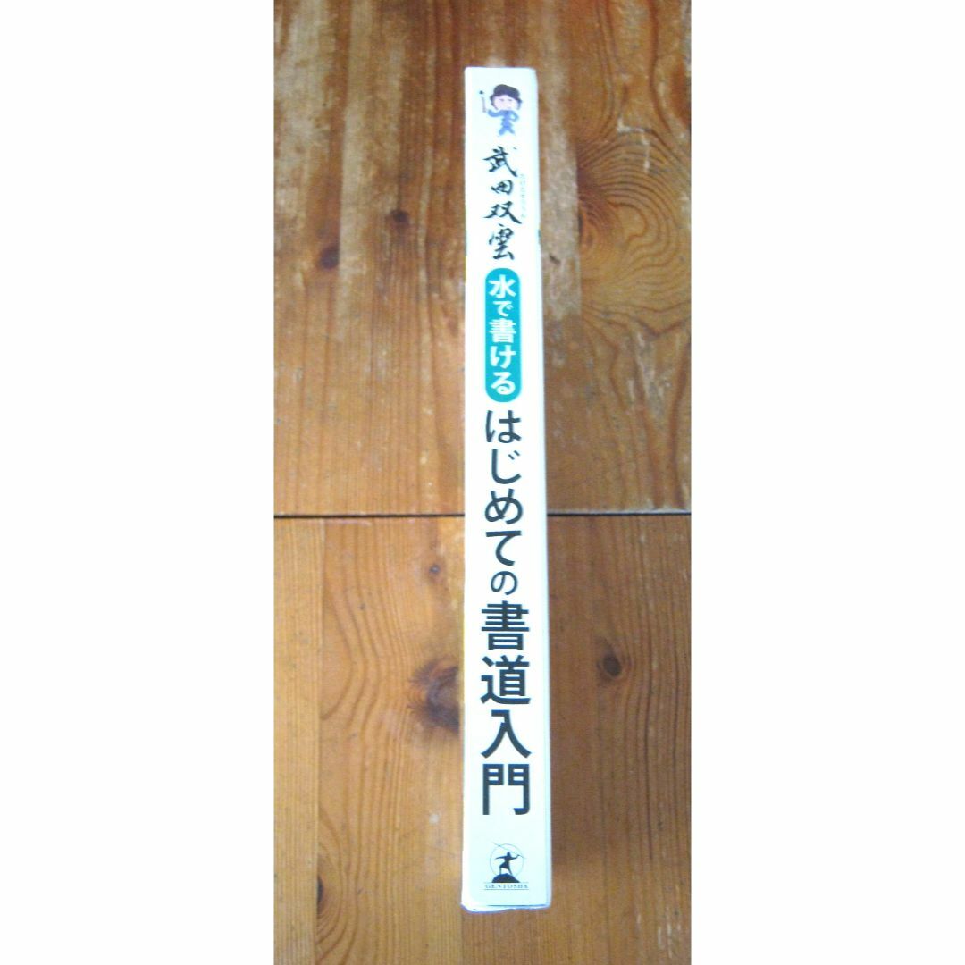 武田双雲「水で書ける～はじめての書道入門」セット☆未使用品 エンタメ/ホビーの本(絵本/児童書)の商品写真