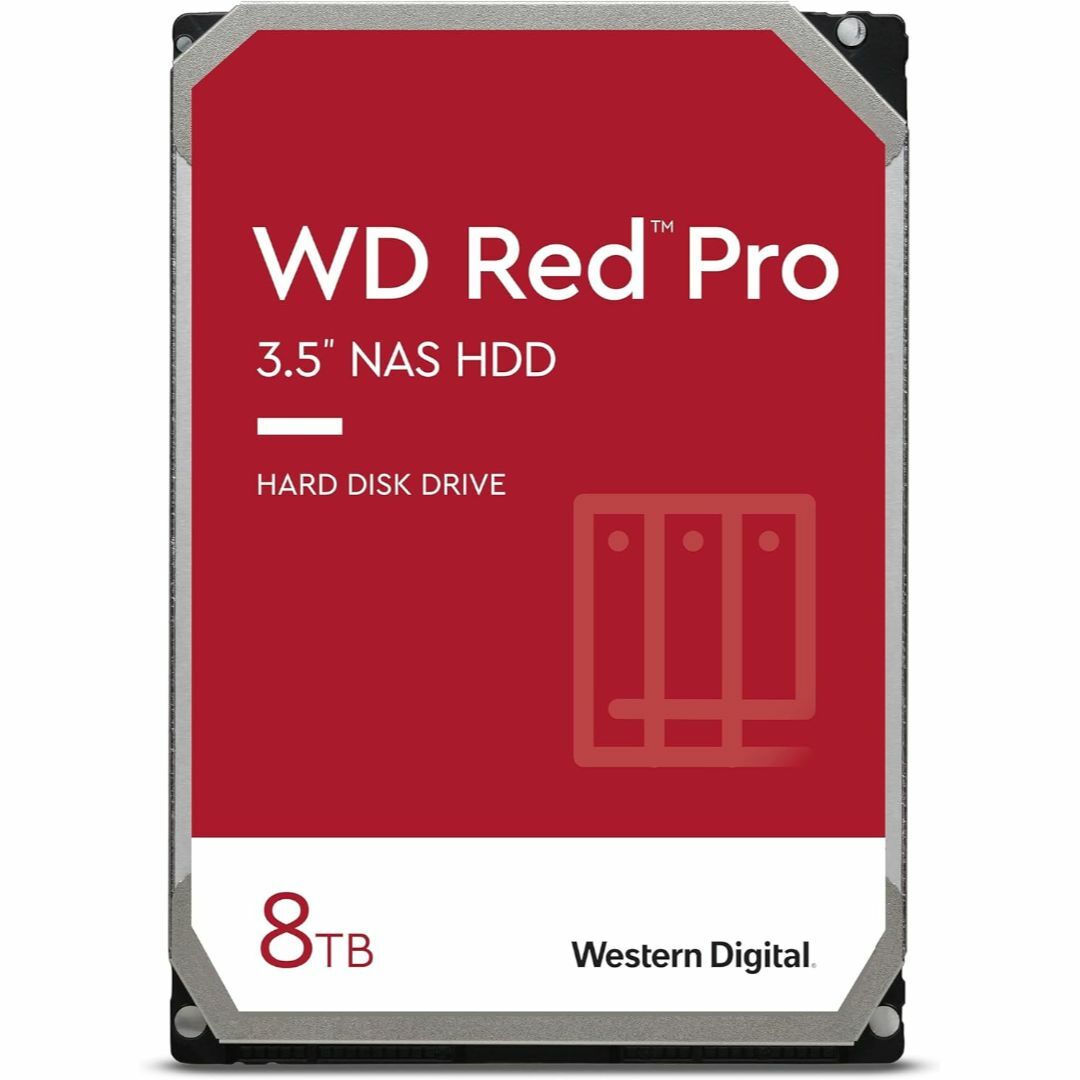 Western Digital Red Plus ハードディスク（8TB）WDRedPlus製品型番