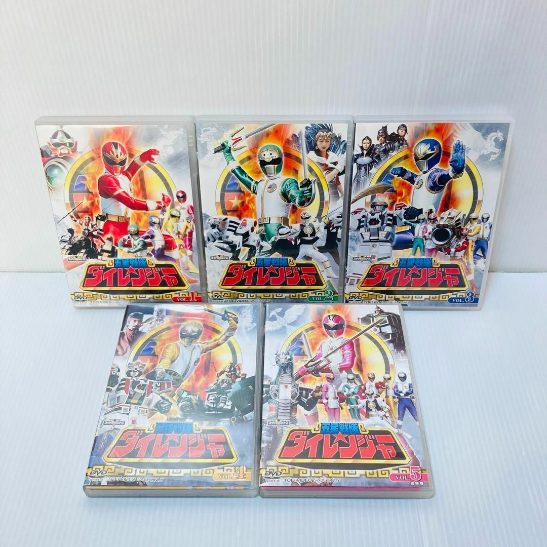 五星戦隊 ダイレンジャー DVD 全巻 セットの通販 by たくぼっくり's