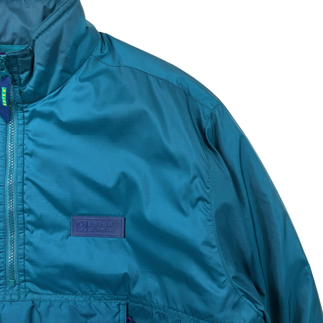 Eddie Bauer - 90s EBTEK エディーバウアー パッカブルハーフジップ