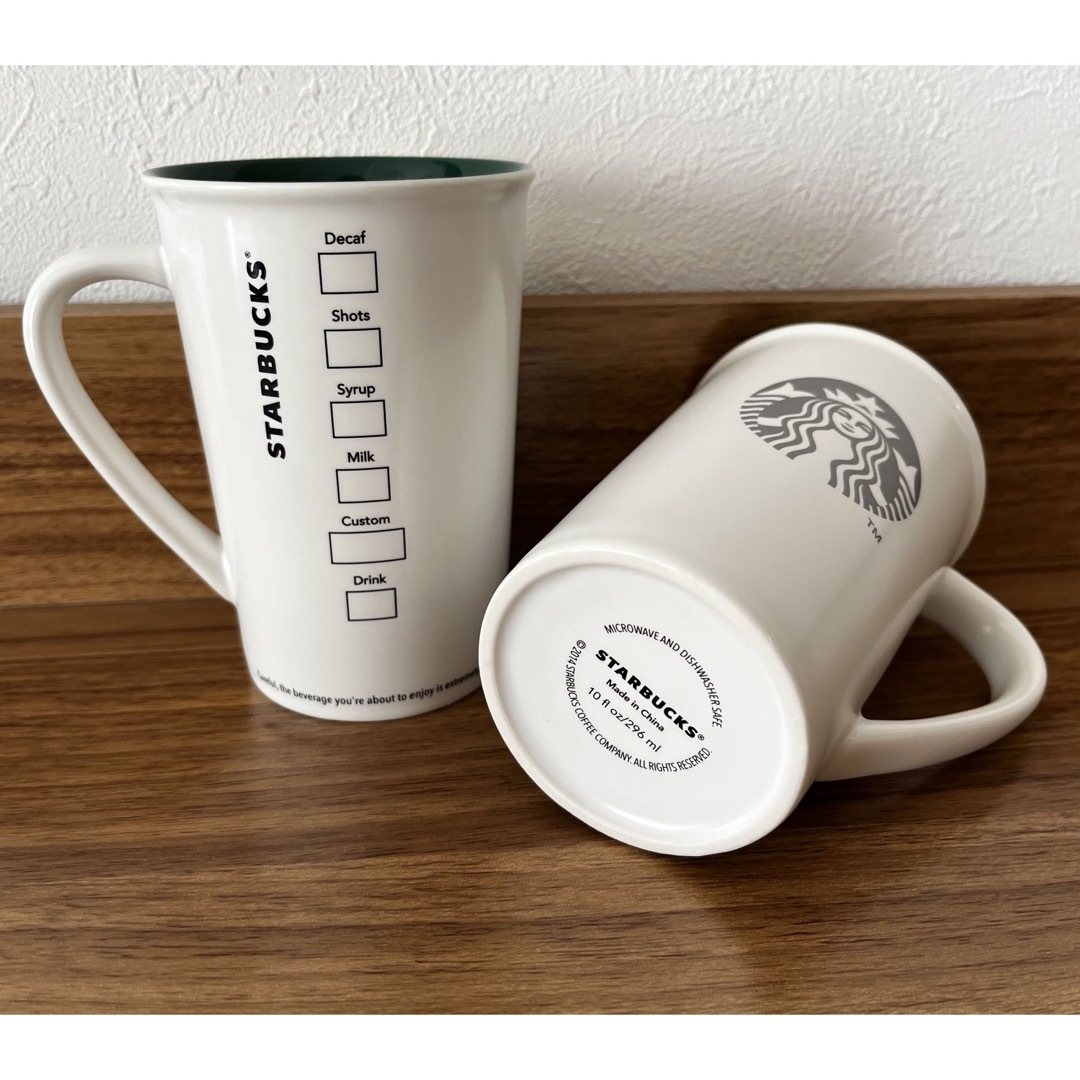 Starbucks(スターバックス)のスタバ　マグカップ　ペア　Starbucks インテリア/住まい/日用品のキッチン/食器(グラス/カップ)の商品写真