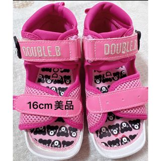 DOUBLE.B - mikihouse Double.b16cm美品