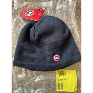 カナダグース(CANADA GOOSE)のカナダグース　ニットキャップ　ニット帽　新品(ニット帽/ビーニー)