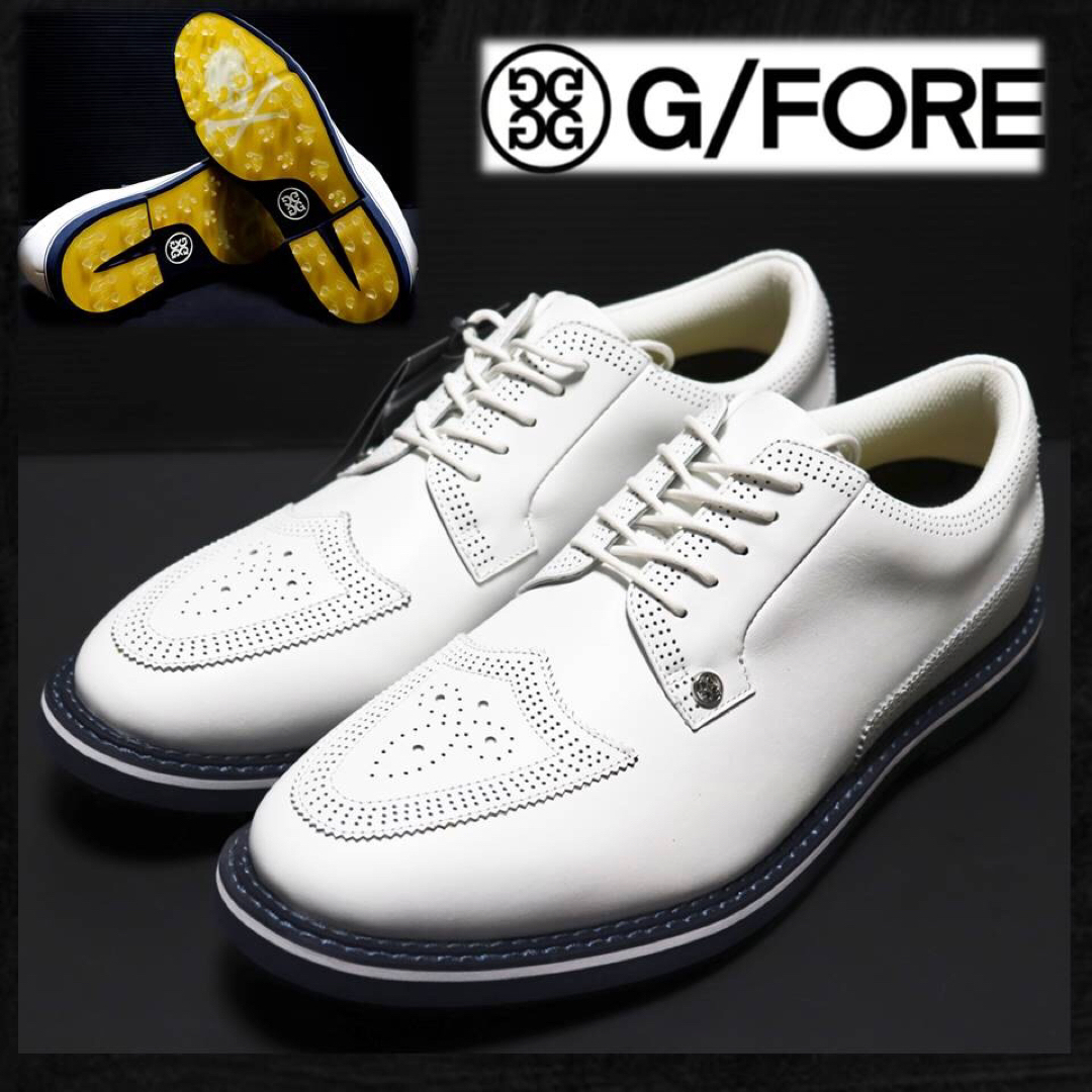 G/FORE》新品 スパイクレス 防水レザーゴルフシューズ US11(28)の通販