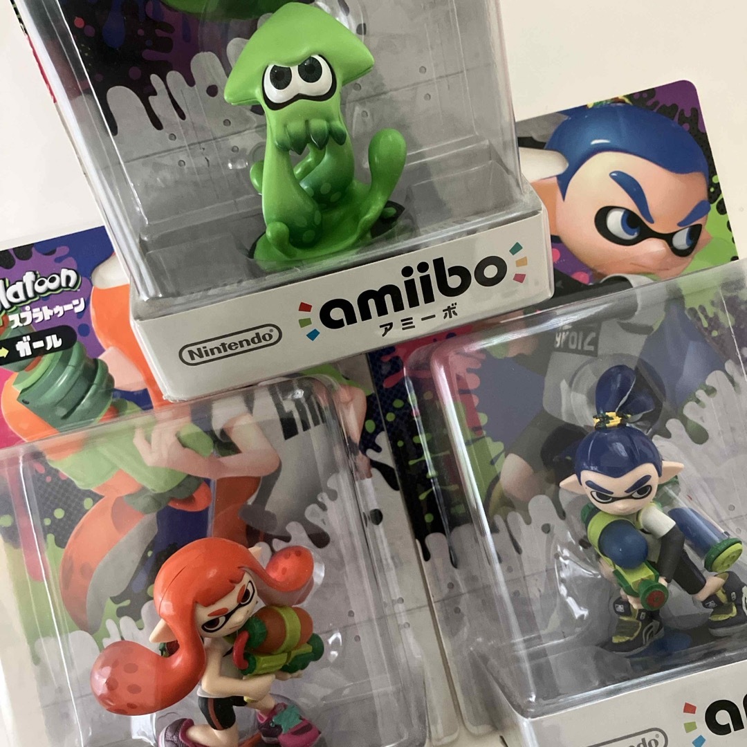 任天堂(ニンテンドウ)のamiibo スプラトゥーン3体セット エンタメ/ホビーのフィギュア(ゲームキャラクター)の商品写真