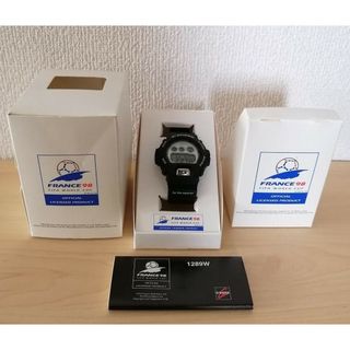 ジーショック(G-SHOCK)の未使用 電池有 G-SHOCK '98年ワールドカップ DW-6900WF-1T(腕時計(デジタル))