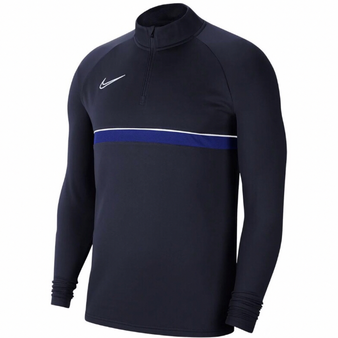 NIKE(ナイキ)の【NIKE/ナイキ】DRI-FIT素材 ハーフジップジャージ 2XL・ネイビー系 メンズのトップス(ジャージ)の商品写真