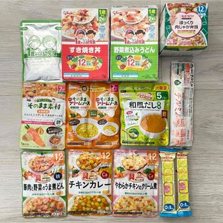 ワコウドウ(和光堂)の1歳前後離乳食・幼児食　12種17点セット(その他)