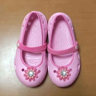 クロックス(crocs)のクロックス サンダル 17センチ(サンダル)