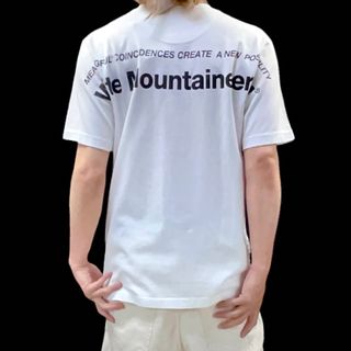 ホワイトマウンテニアリング(WHITE MOUNTAINEERING)の新品 White Mountaineering ロゴ バックプリント白 Tシャツ(Tシャツ/カットソー(半袖/袖なし))