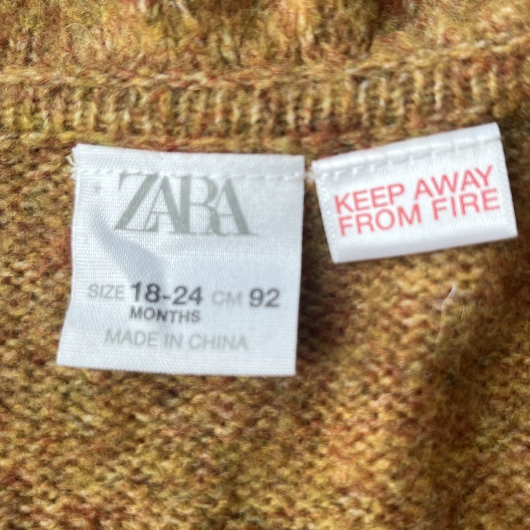 ZARA KIDS(ザラキッズ)のZARA カーディガン キッズ/ベビー/マタニティのキッズ服女の子用(90cm~)(カーディガン)の商品写真