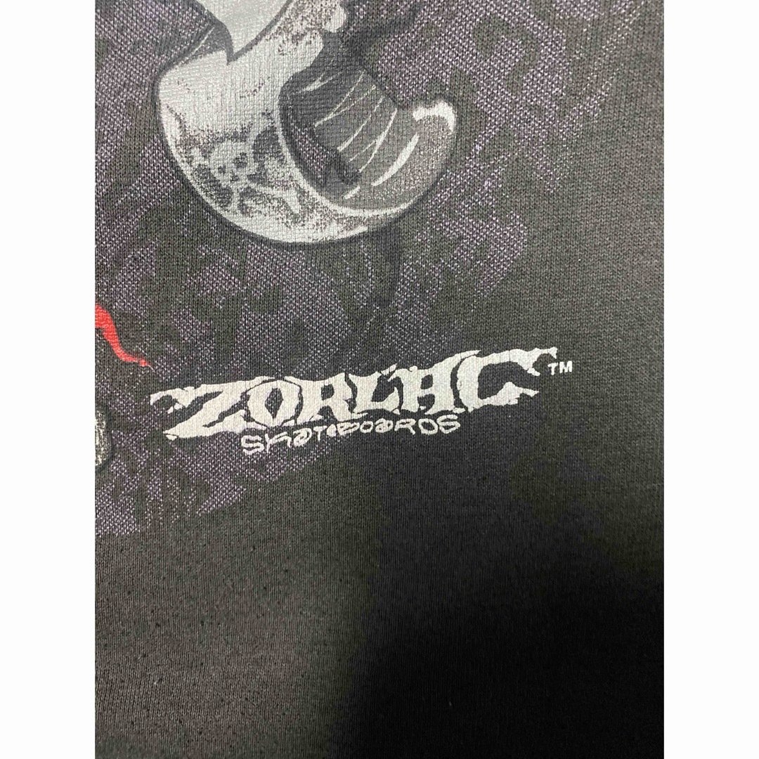 ZORLAC(ゾーラック)の90'S 当時物　ZORLAC pushead スウェット ヴィンテージ　L メンズのトップス(スウェット)の商品写真