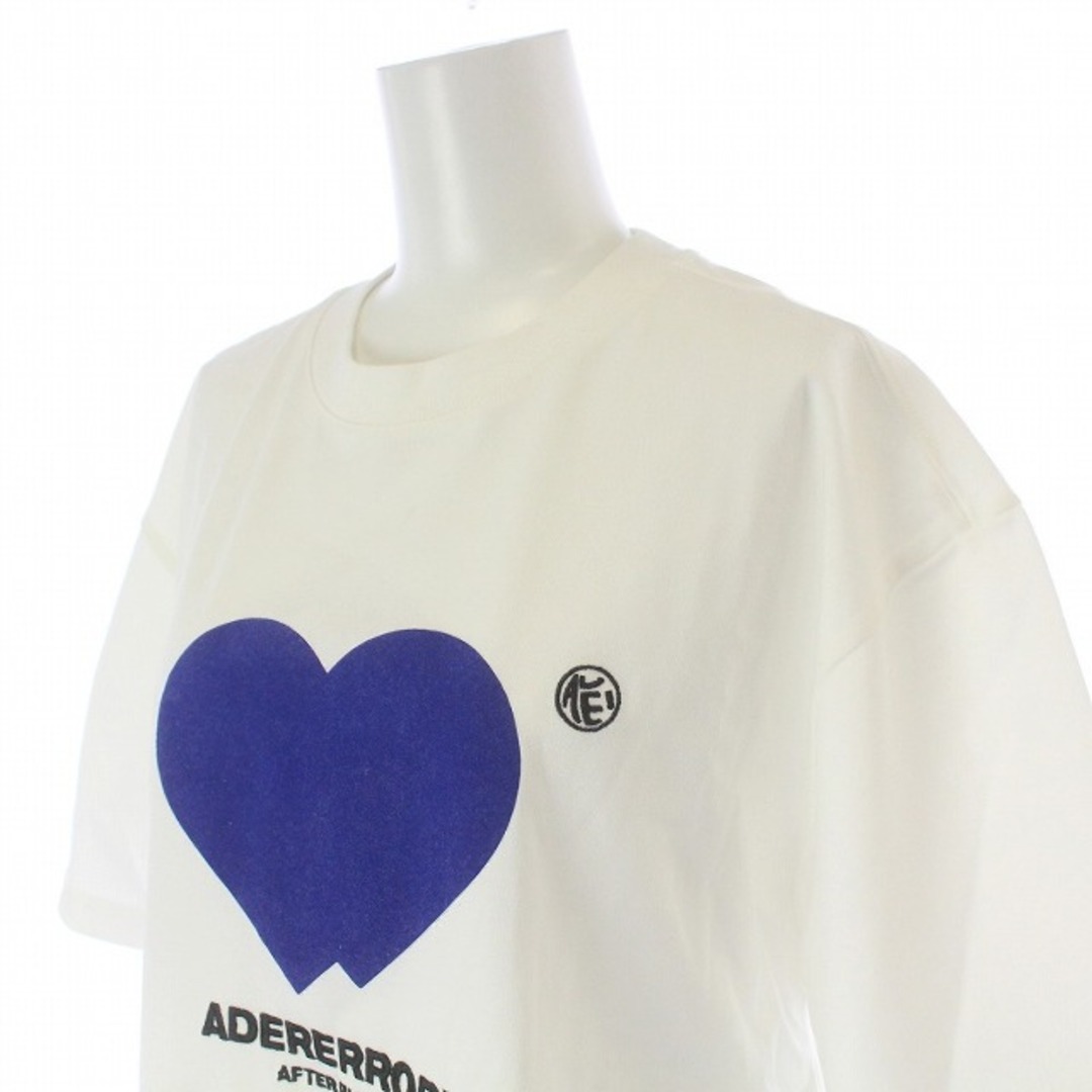 other(アザー)のアーダーエラー 22SS Tシャツ カットソー 半袖 ハート A1 L 白 レディースのトップス(Tシャツ(半袖/袖なし))の商品写真