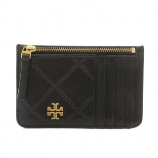 トリーバーチ(Tory Burch)のトリーバーチ カードケース コインケース レザー ゴールドカラー ロゴ 金具(名刺入れ/定期入れ)