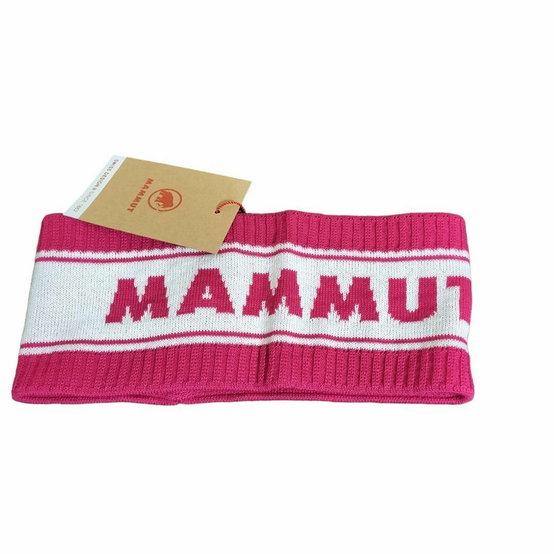 Mammut(マムート)の【新品】MAMMUT Peaks Headband フリー ピンク スポーツ/アウトドアのアウトドア(登山用品)の商品写真