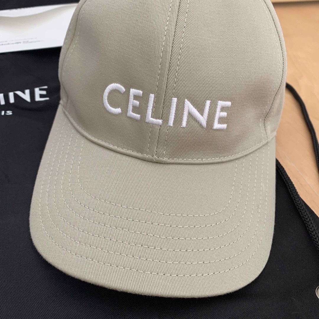 CELINE - 未使用 CELINE セリーヌ ベースボールキャップ CELINE - 未使用 CELINE セリーヌ ベースボールキャップ
