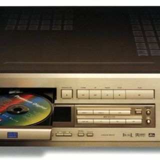 オンキヨー(ONKYO)の【希少/通電OK/送料込み】オンキョー DVDプレーヤー AVアンプ DR-90(アンプ)