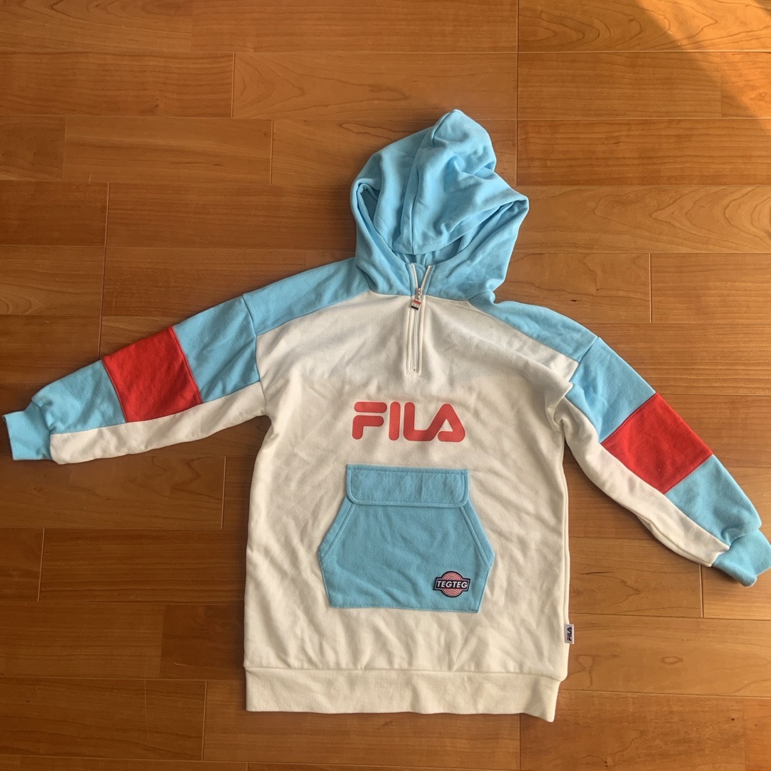 FILA(フィラ)のFILA パーカー　スウェット キッズ/ベビー/マタニティのキッズ服男の子用(90cm~)(Tシャツ/カットソー)の商品写真